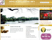 Tablet Screenshot of donghuongphongdien.com